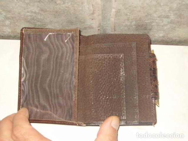 Vintage: CARTERA,MONEDERO ORIGINAL PIEL DE SERPIENTE. - Foto 4