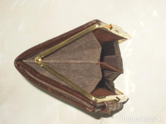 Vintage: CARTERA,MONEDERO ORIGINAL PIEL DE SERPIENTE. - Foto 8