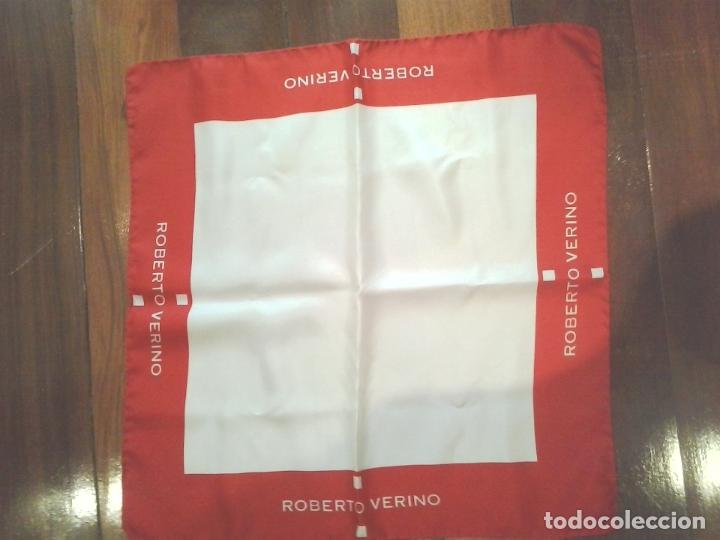 Vintage: Pa&ntilde;uelo seda Roberto Verino - Foto 1