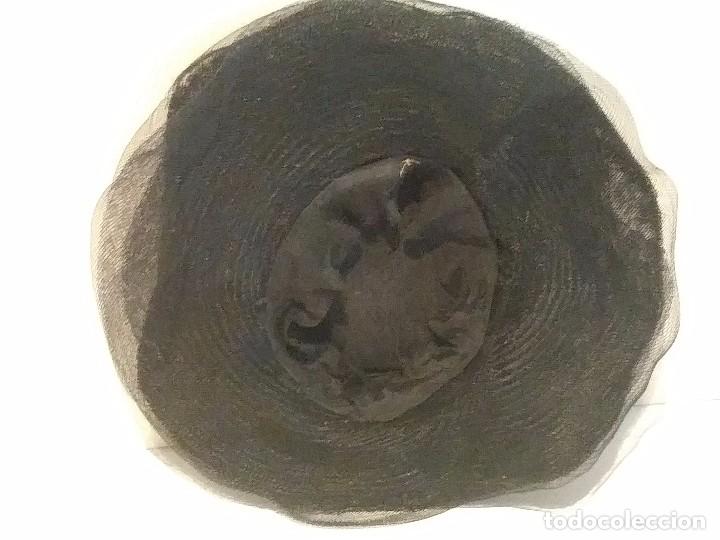Vintage: Antiguo sombrero de nylon negro - Foto 2