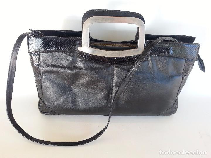 Vintage: Cartera vintage de piel - Foto 1