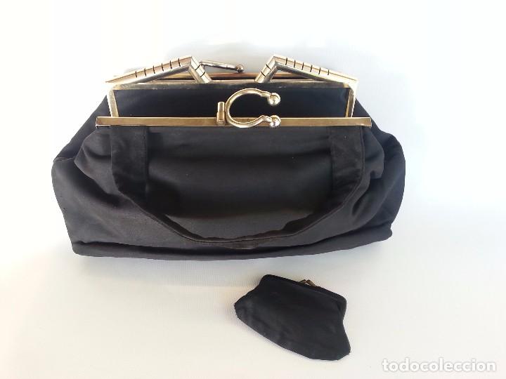 Vintage: Antigua cartera de dama-piel - Foto 4
