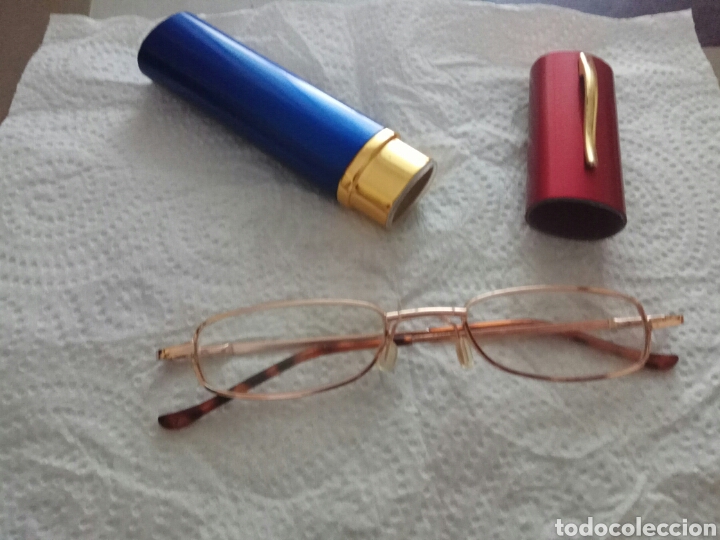 Vintage: Gafas antiguas con funda - Foto 1