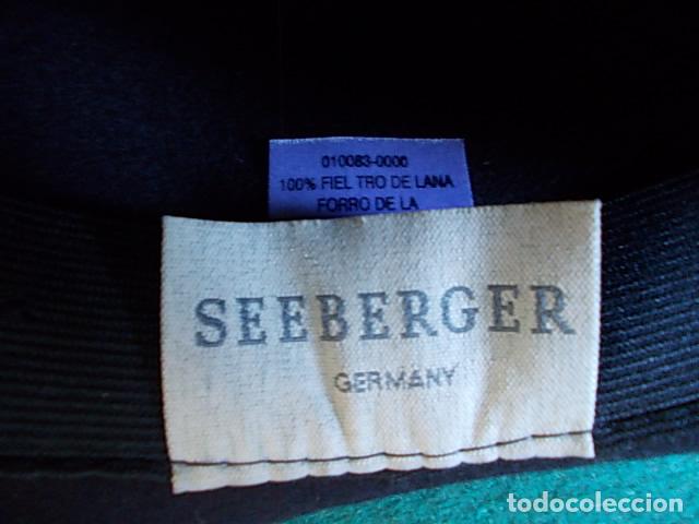 Vintage: Sombrero de mujer marca Seeberger - Foto 5