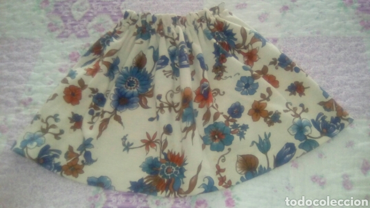 Vintage: FALDA DE NI&Ntilde;A-CONFECCION CASERA-A&Ntilde;OS 70 - Foto 1