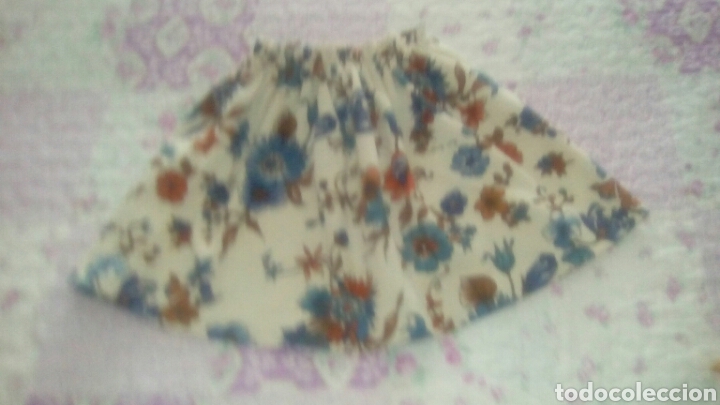 Vintage: FALDA DE NI&Ntilde;A-CONFECCION CASERA-A&Ntilde;OS 70 - Foto 3