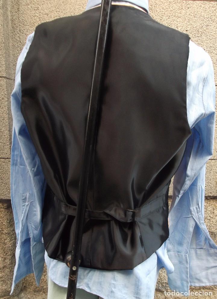 Vintage: CHALECO SALMON CLARO DE SASTRERIA - Foto 4