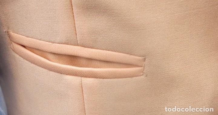 Vintage: CHALECO SALMON CLARO DE SASTRERIA - Foto 5