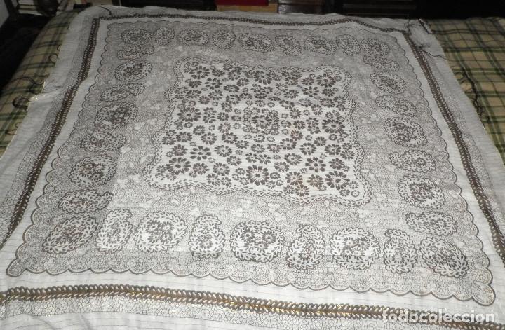 Vintage: pa&ntilde;uelo fular 1 metro  x  95 cms - Foto 1