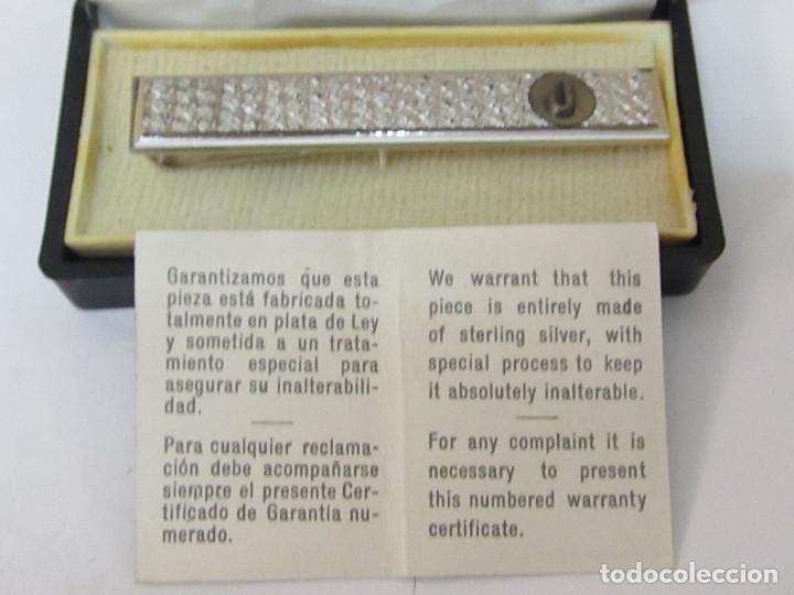 Vintage: PISACORBATAS DE PLATA CON SU ESTUCHE - Foto 2