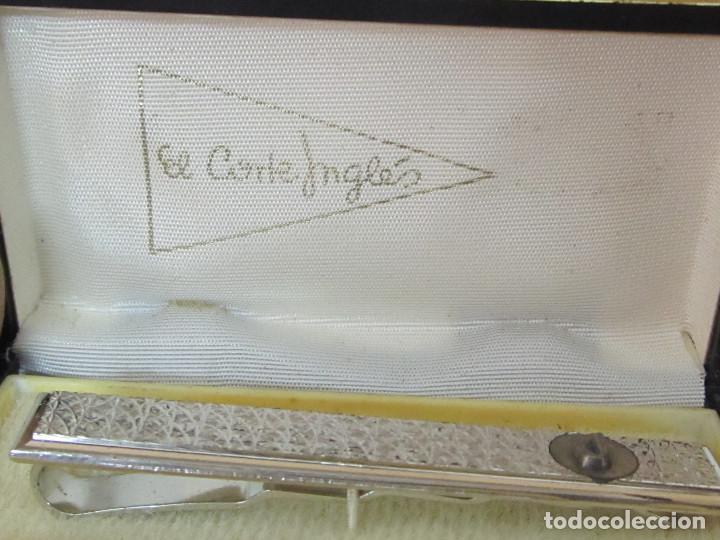 Pisacorbatas De Plata Con Su Estuche Comprar Moda Vintage Hombre En Todocoleccion