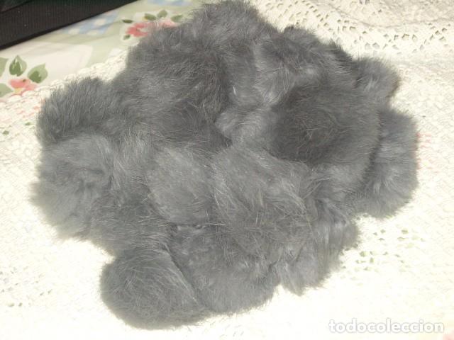 Vintage: CUELLO BOLAS DE PIEL DE CONEJO. - Foto 5
