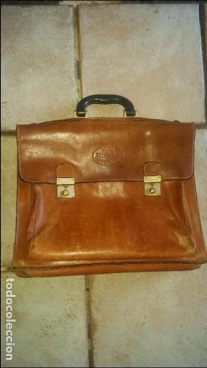 Vintage: Est&eacute;fano Orso,CARTERA DE PIEL - Foto 1