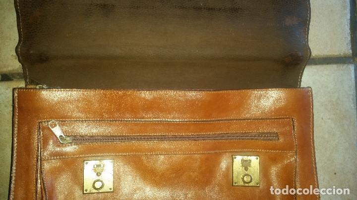 Vintage: Est&eacute;fano Orso,CARTERA DE PIEL - Foto 5