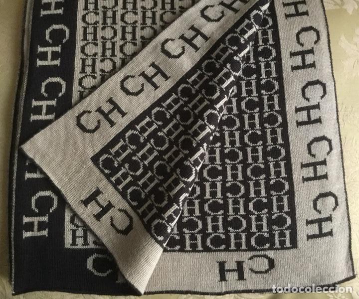 Vintage: BUFANDA DE PUNTO REVERSIBLE VINTAGE - Foto 1