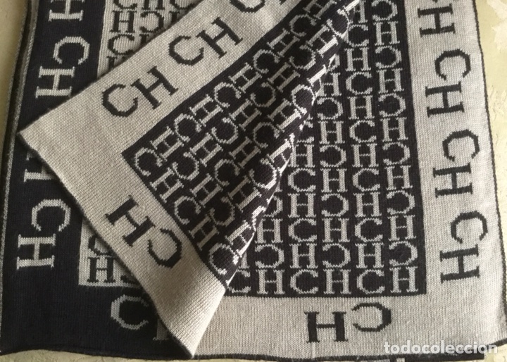 Vintage: BUFANDA DE PUNTO REVERSIBLE VINTAGE - Foto 4