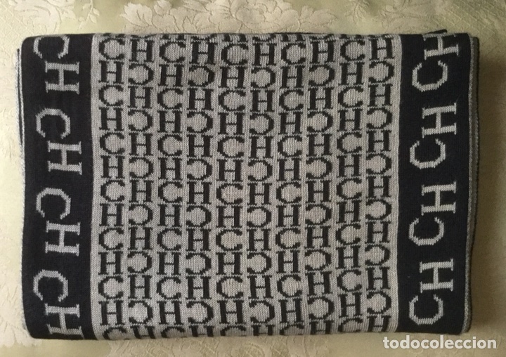 Vintage: BUFANDA DE PUNTO REVERSIBLE VINTAGE - Foto 6