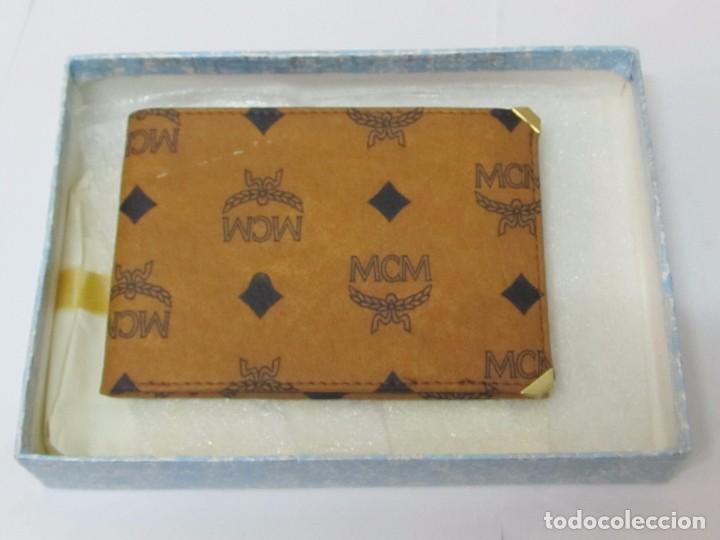 Vintage: CARTERA DE PIEL MCM - Foto 2