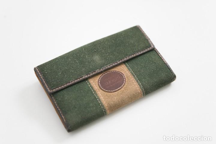 Vintage: CARTERA, MONEDERO EN ANTE. A. 80 - Foto 1
