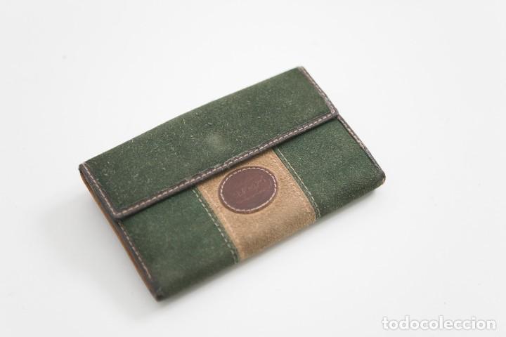 Vintage: CARTERA, MONEDERO EN ANTE. A. 80 - Foto 3