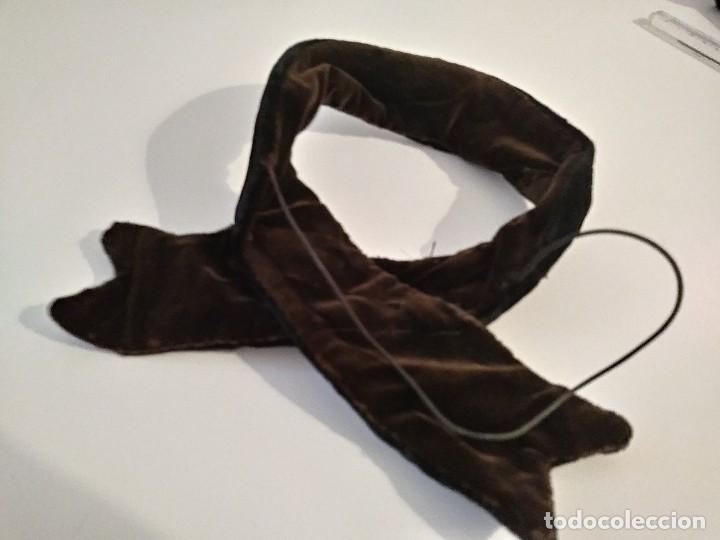 Vintage: tocado de terciopelo negro - Foto 4