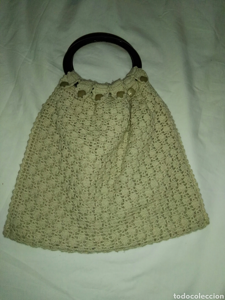 Vintage: Bolso vintage hecho a mano - Foto 1
