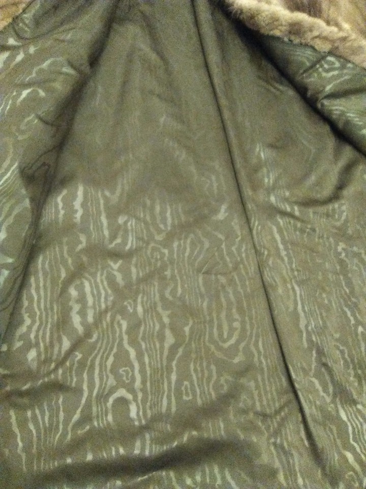 Vintage: ABRIGO DE VIS&Oacute;N DE LOMOS, TALLA 46 - Foto 3