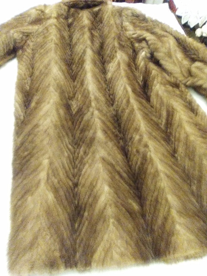 Vintage: ABRIGO DE VIS&Oacute;N DE LOMOS, TALLA 46 - Foto 6