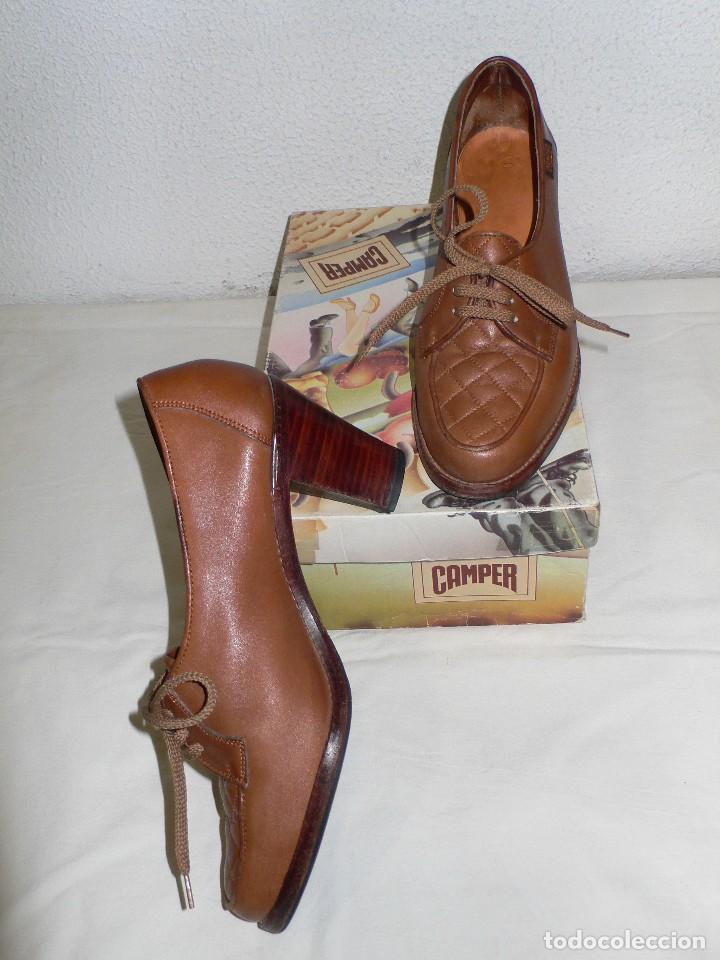 Vintage: ZAPATOS SRA. PIEL CAMPER - Foto 1