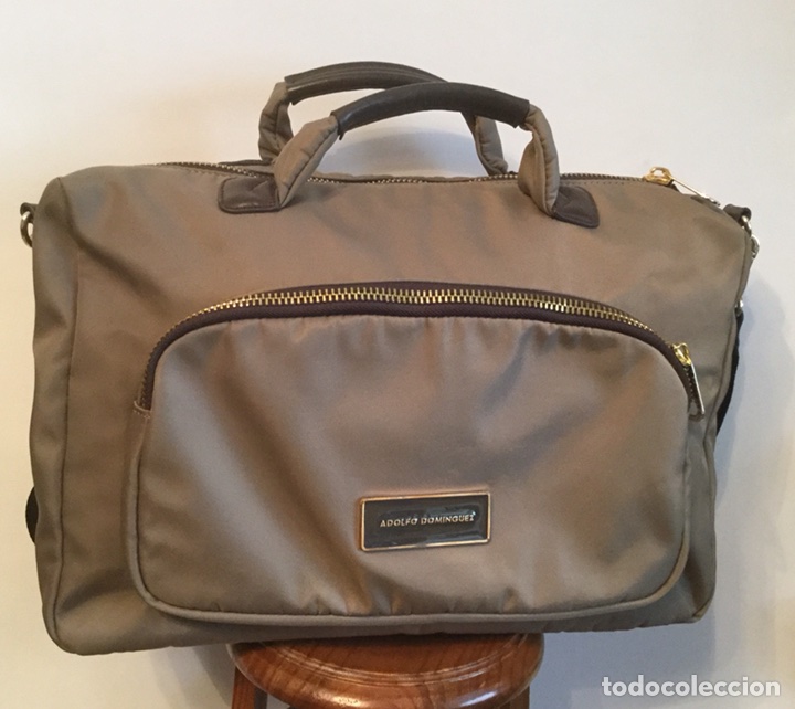 Vintage: PRECIOSO BOLSO DE NYLON DE ADOLFO DOM&Iacute;NGUEZ - Foto 4