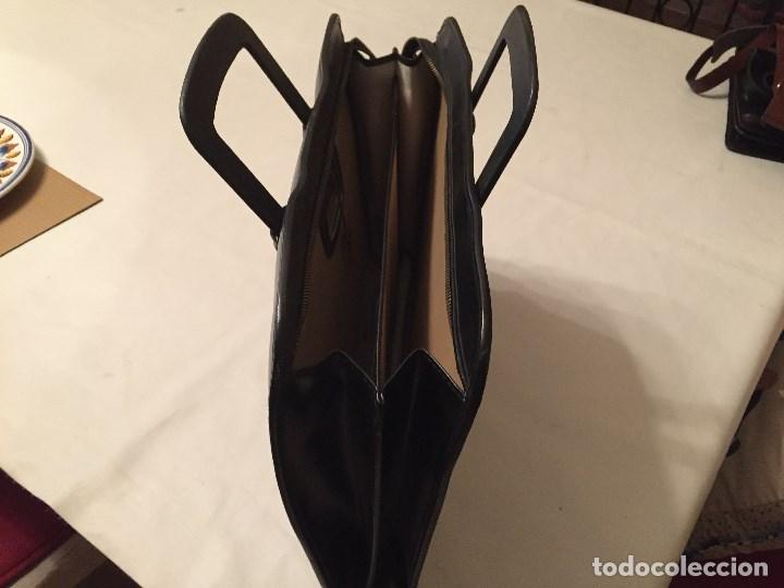 Vintage: cartera portadocumentos en polipiel - Foto 1
