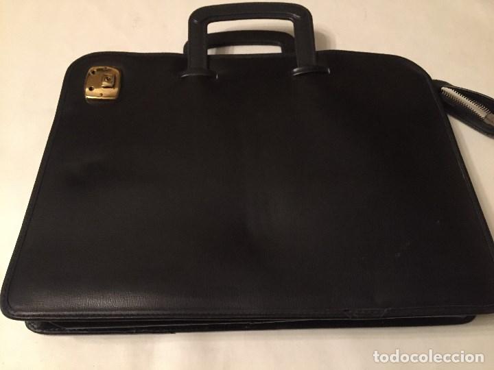 Vintage: cartera portadocumentos en polipiel - Foto 3
