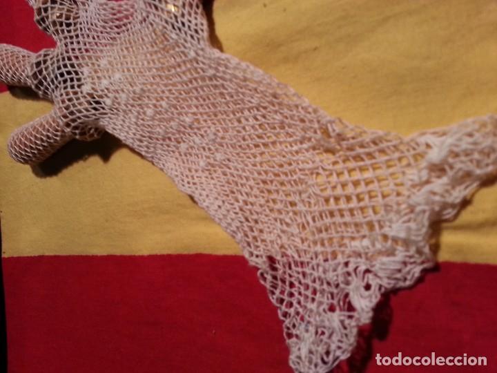 Vintage: GUANTES DE HILO . - Foto 2