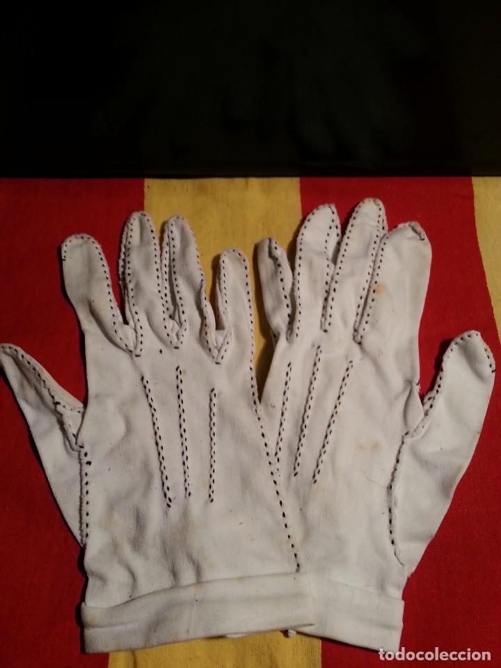 Vintage: GUANTES DE 1&ordf; COMUNION . - Foto 1