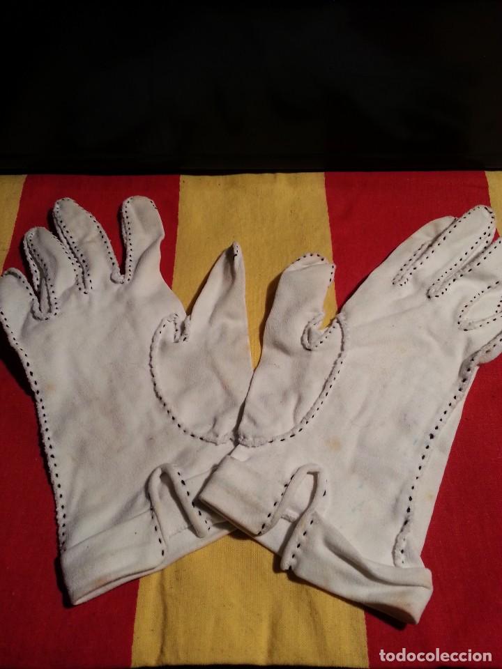Vintage: GUANTES DE 1&ordf; COMUNION . - Foto 2