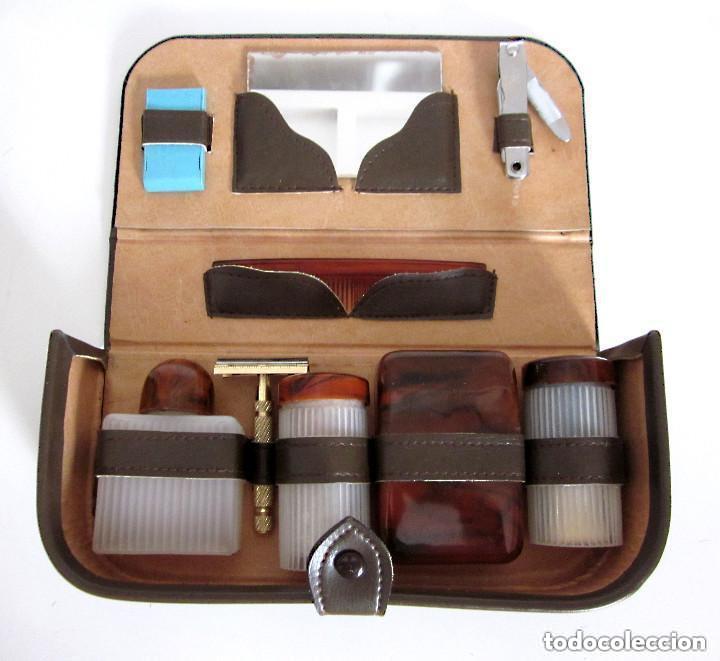 Neceser hombre caballero vintage polipiel años - Vendido en Venta Directa -  109346339