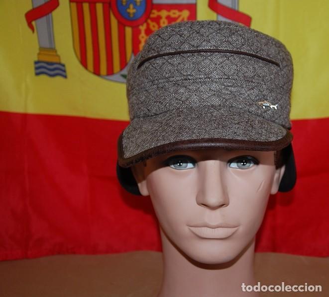 Vintage: GORRA CON OREJERAS PARA ACTIVIDADES AL AIRE LIBRE - Foto 1