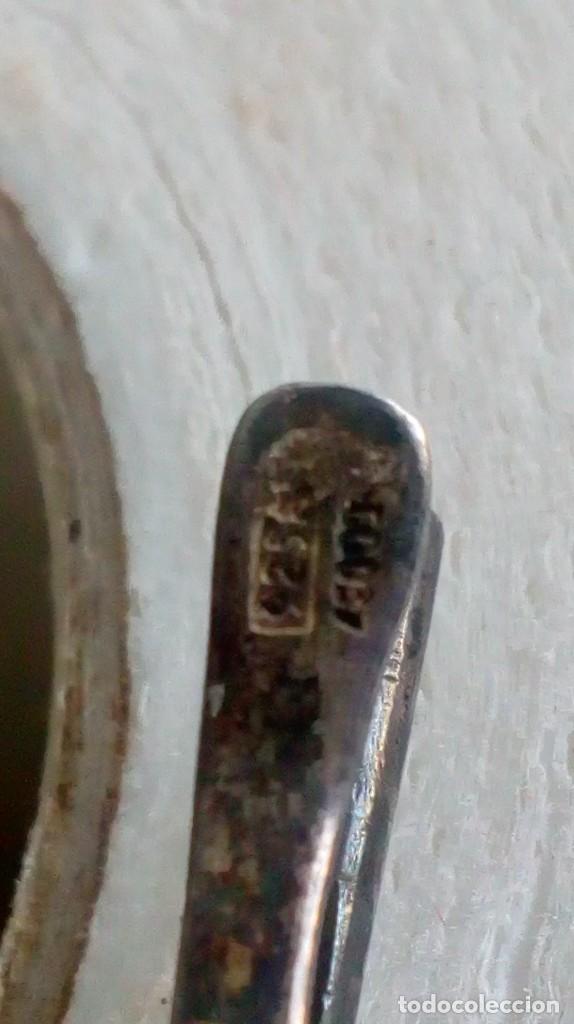 Vintage: Pisacorbatas de plata con cabeza de ciervo - Foto 4