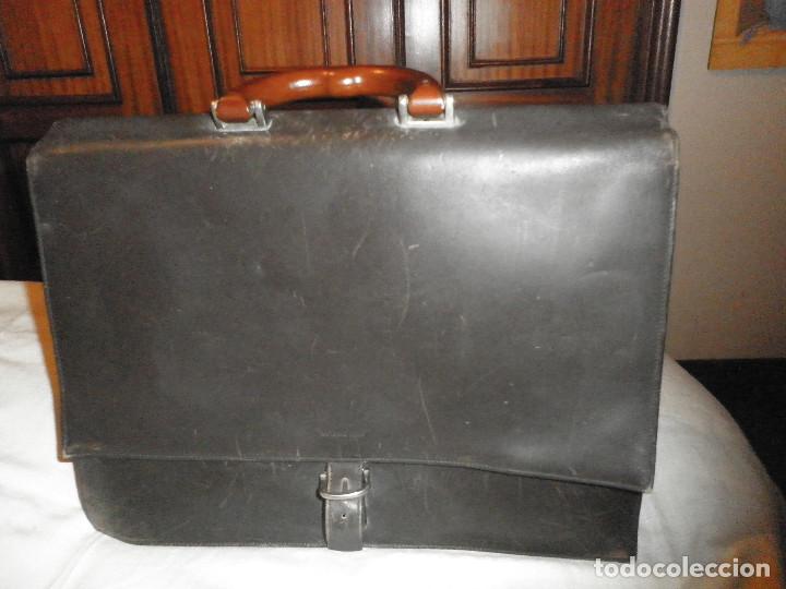 Cartera maletin de cuero antonio miro en buen e - Vendido en Venta Directa  - 110755763