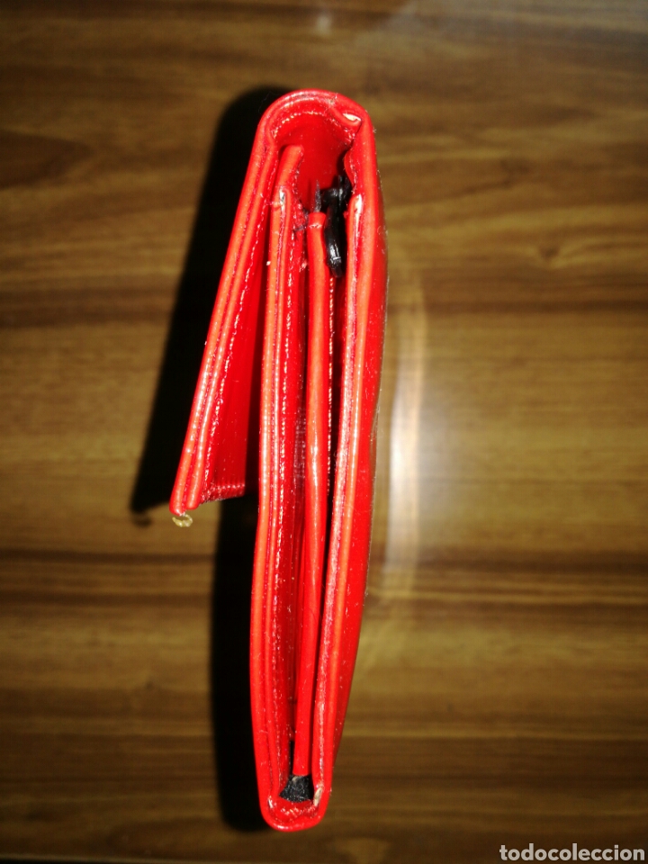 Vintage: Cartera roja publicidad LOR&Eacute;AL - Foto 4