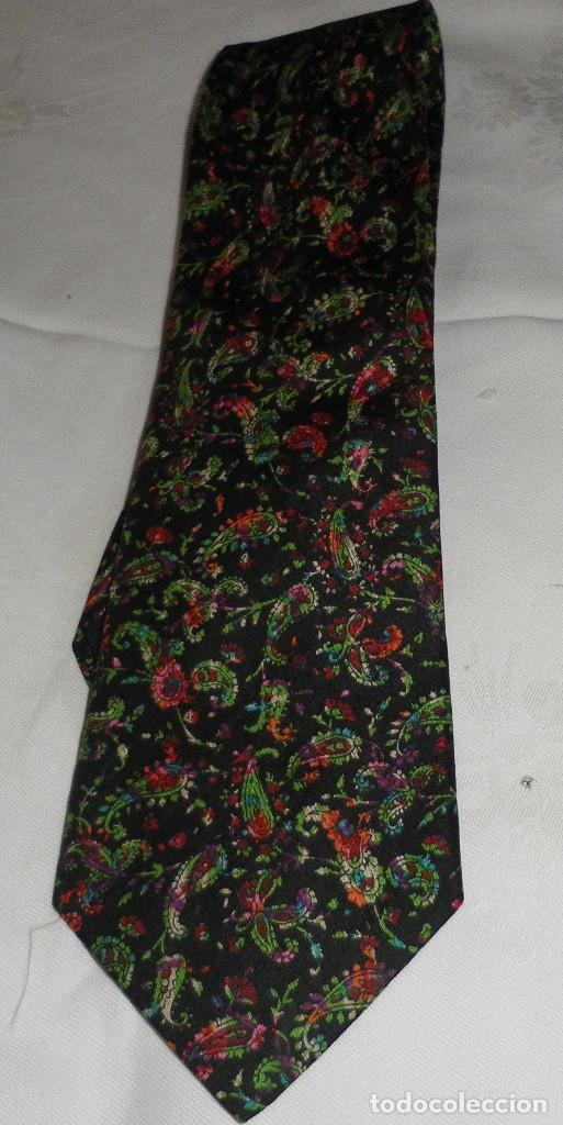 Vintage: corbata de seda natural  casa zodiac - Foto 1