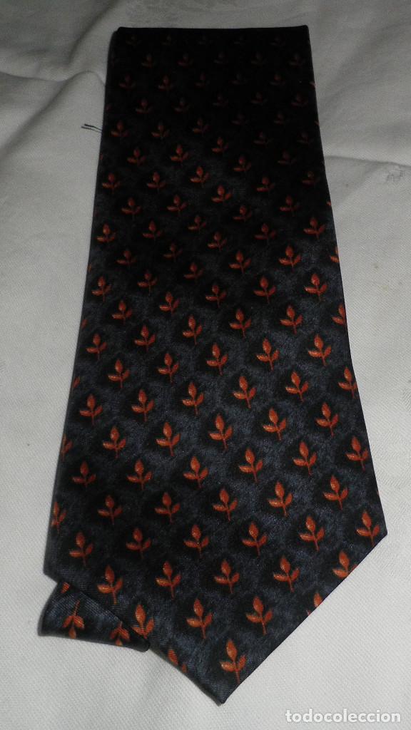 Vintage: corbata seda natural - Foto 1