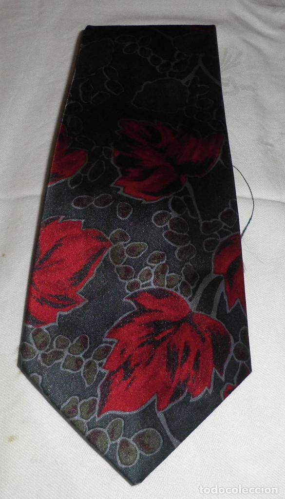 Vintage: corbata seda natural - Foto 1