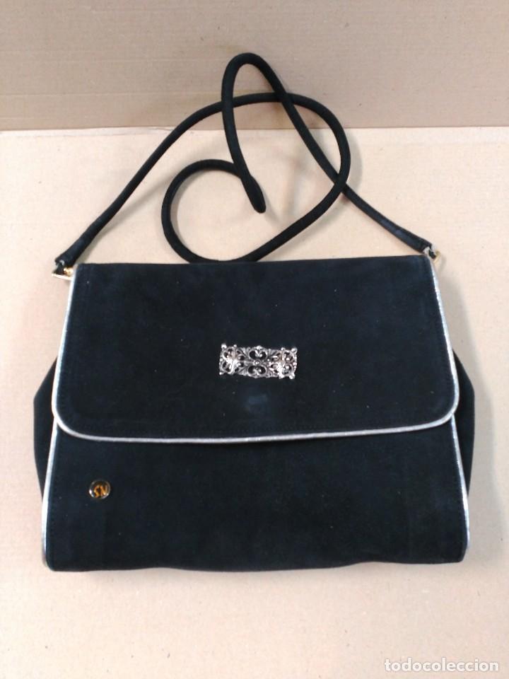 Vintage: BOLSO DE MUJER EN NEGRO - Foto 1