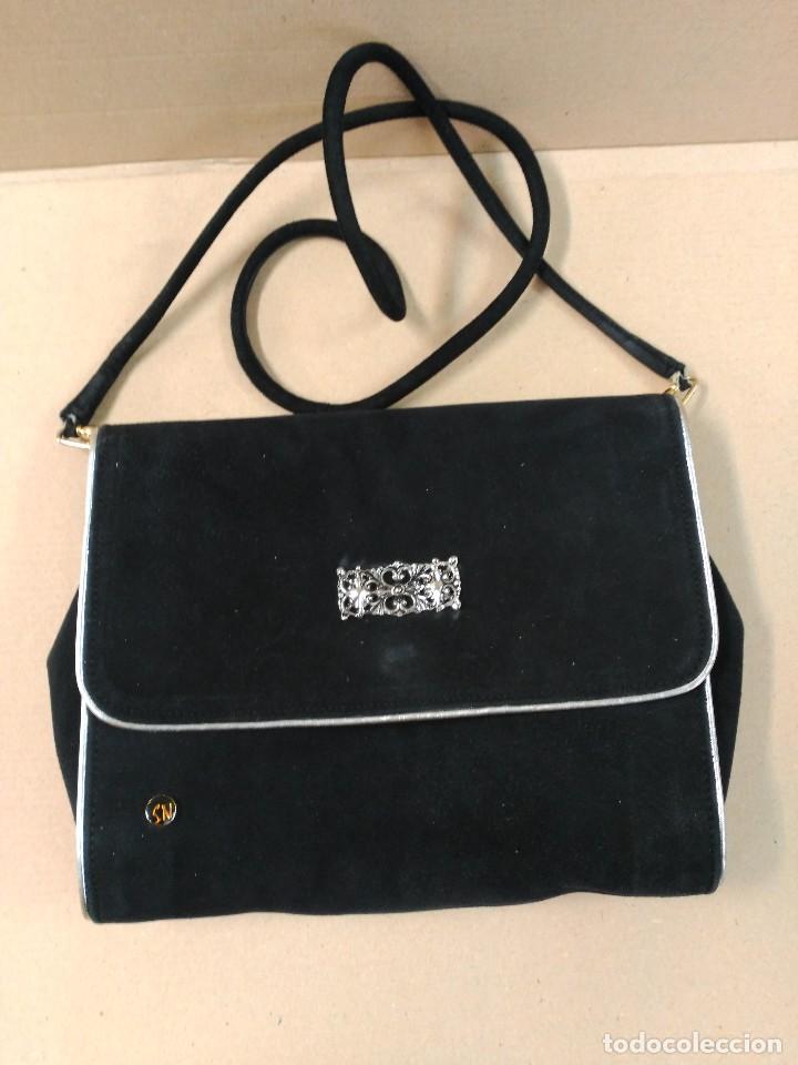Vintage: BOLSO DE MUJER EN NEGRO - Foto 2