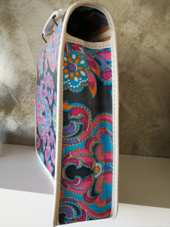 Vintage: CARTERA ESCOLAR RETRO VINTAGE - Foto 4