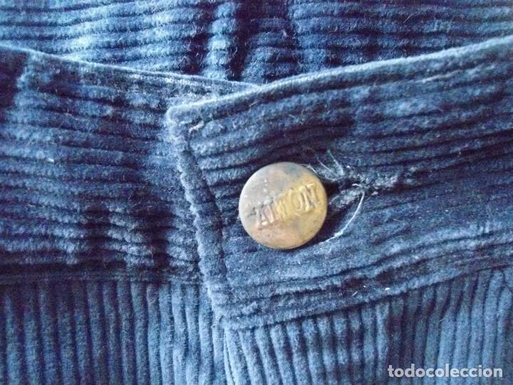 Pantalón Capri Ancho De Pana Azul | Pantalones La Fee Maraboutee Mujer ~  Ematematicas