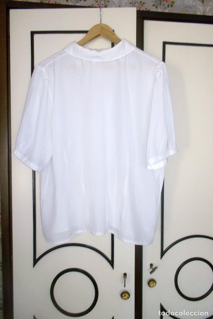 Vintage: CAMISA DE SE&Ntilde;ORA-A&Ntilde;OS 70 - Foto 2