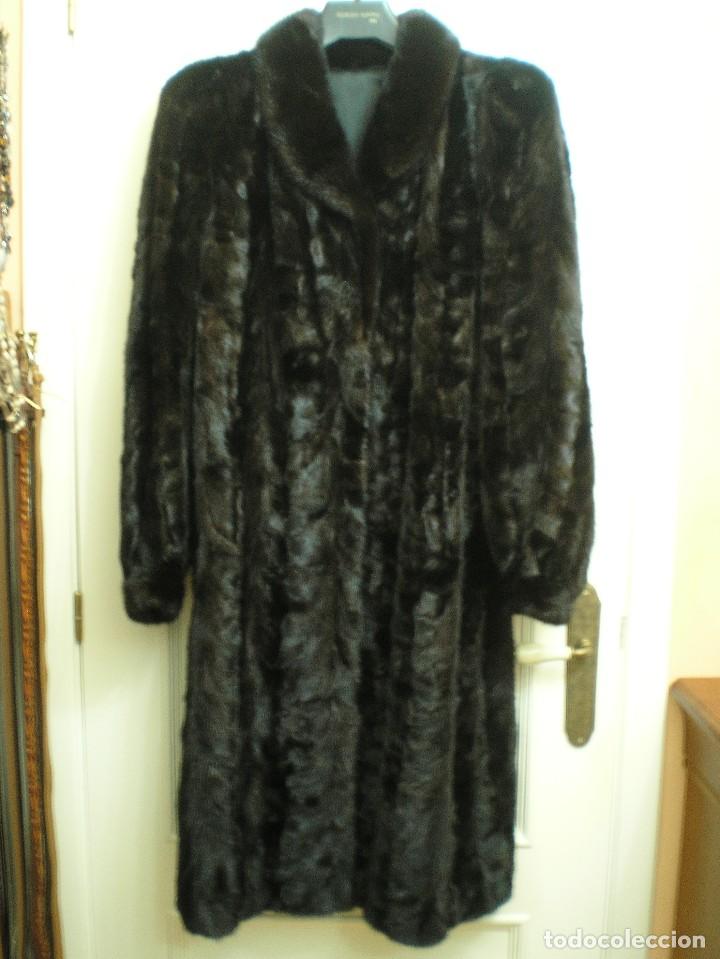 Vintage: PRECIOSO Y ELEGANTE ABRIGO DE VIS&Oacute;N - Foto 1