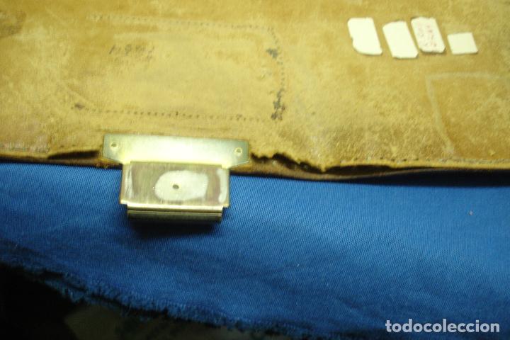 Vintage: ANTIGUA CARTERA DE CUERO - Foto 5